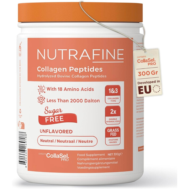 Nutrafine Bovine Collagen Beauty Support Powder - 300G
