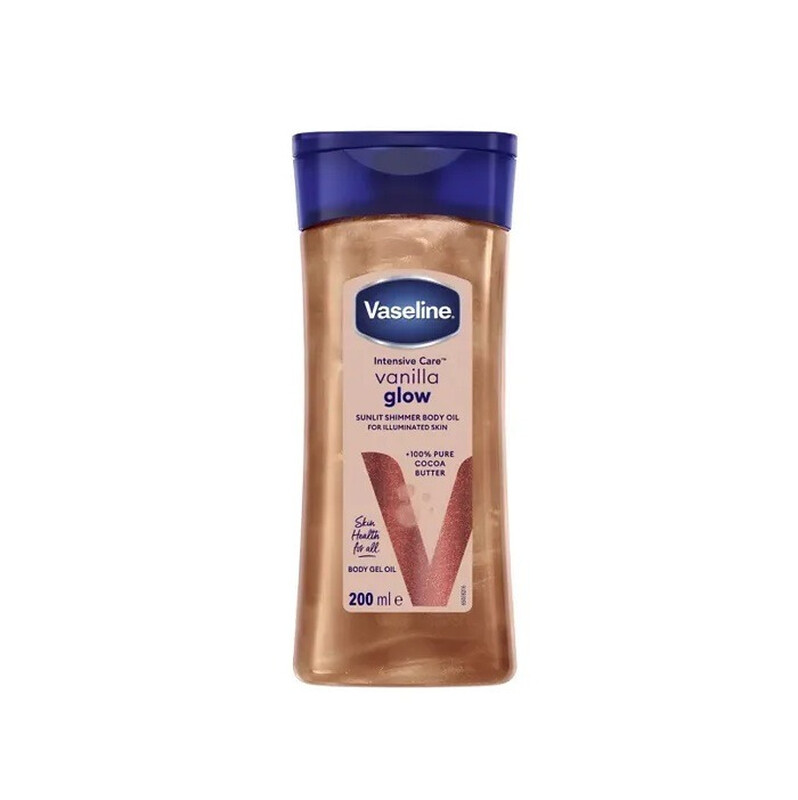 Vaseline Huile corporelle - Vanille 200 ml.