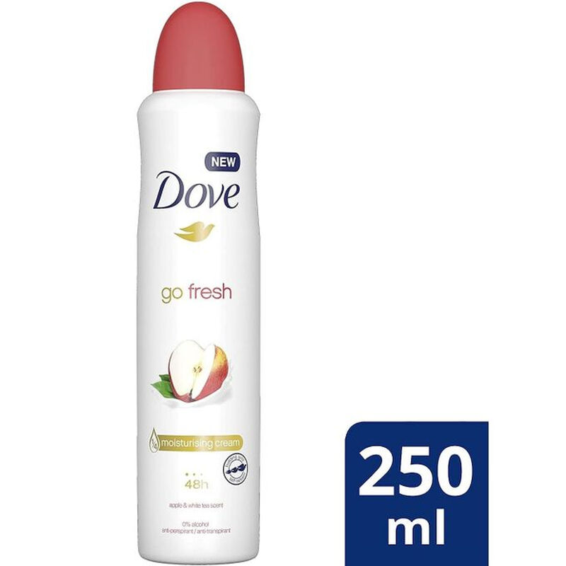 Dove Deodorant Spray - Go Fresh Appel & Witte Thee - Verfrissend en fruitig - 250 ml
