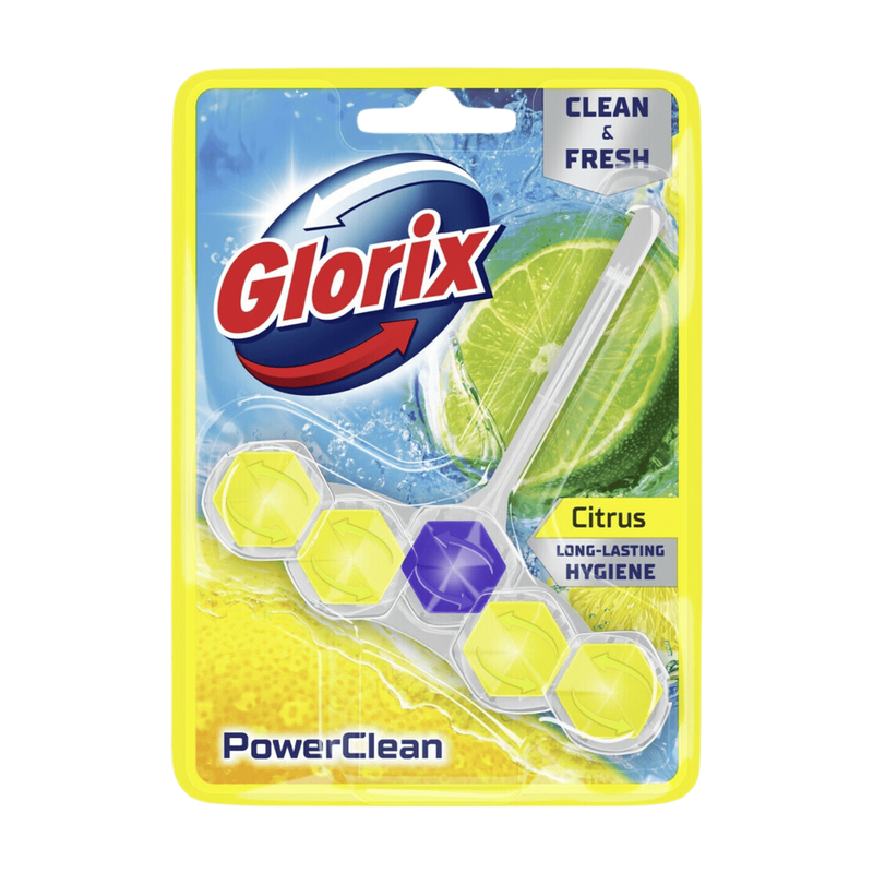 GLORIX Citrus PowerClean WC-blok 50 g