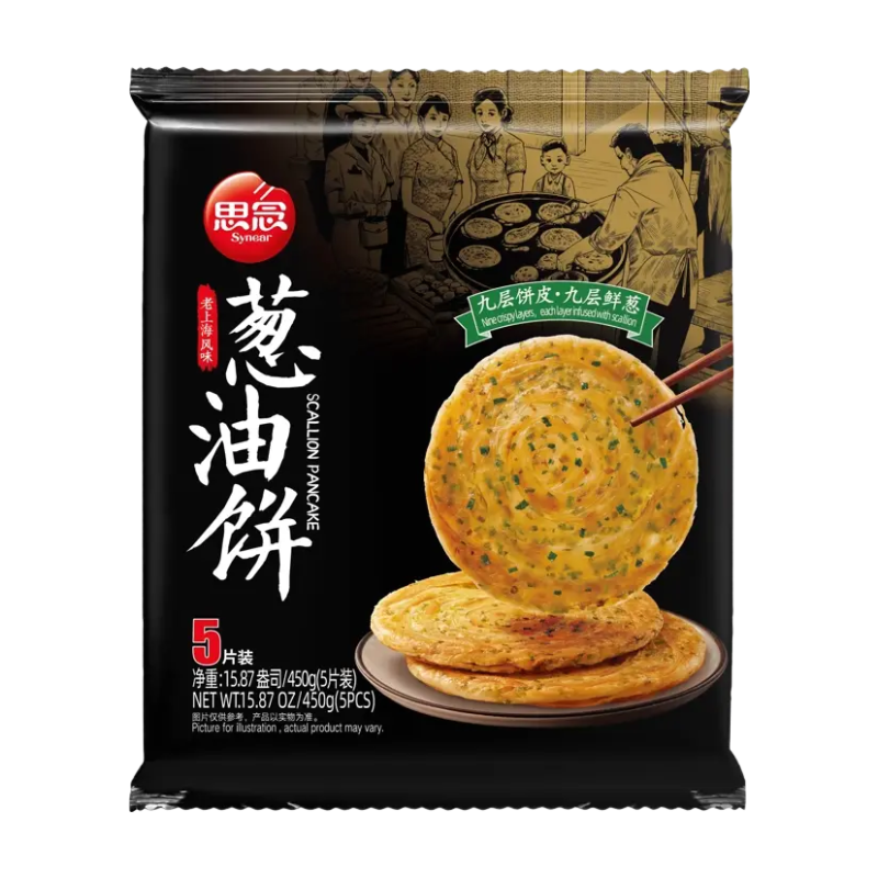 Classic Shanghai Scallion Pancakes 5pcs 450g