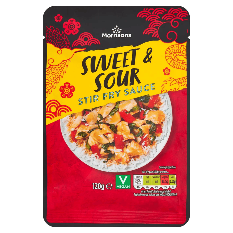 Sweet & Sour Stir Fry Sauce 120g
