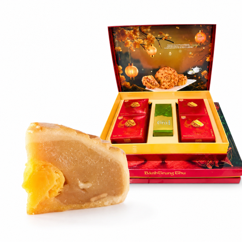 THV Eigelb Erdnuss Mondkuchen 4×200 g