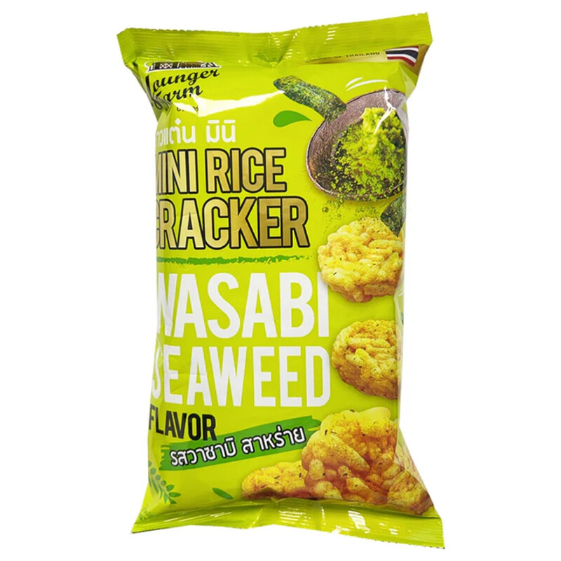 Mini Rice Crackers (Wasabi Seaweed) 60g