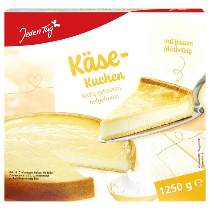 Jeden Tag Käsekuchen 1250 g