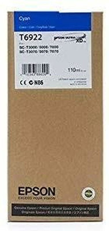 Epson SP UltraChrome XD T692200 inktcartridge 1 stuk origineel cyaan