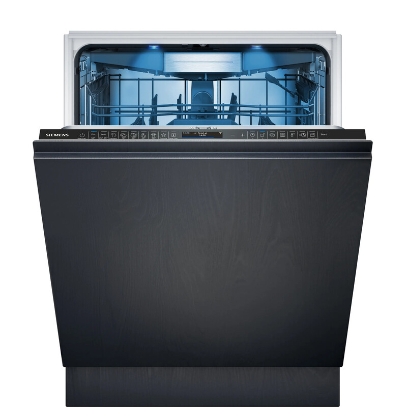 Siemens iQ700 SN87TX02CE: Vollintegrierter Geschirrspüler (60 cm) mit herausragender Reinigungsleistung und Effizienz für makelloses …