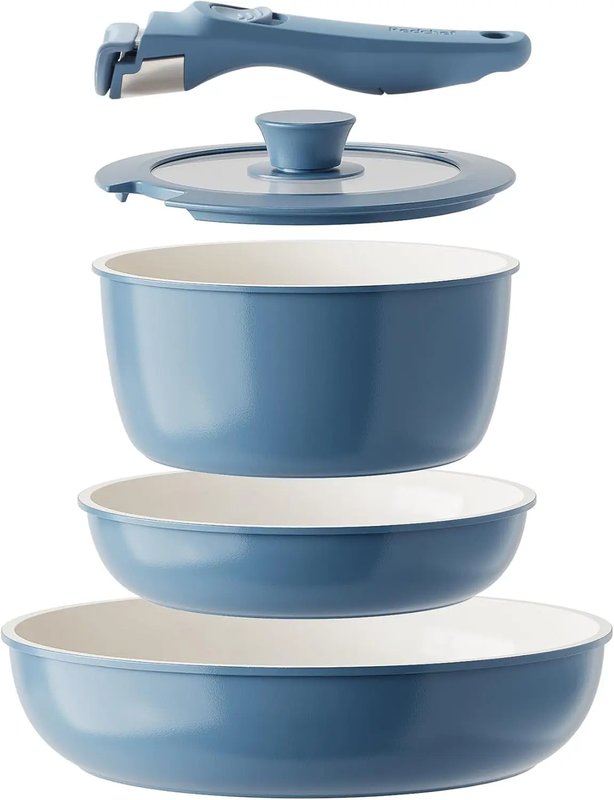 Ceramic Cookware Set 5 Pieces