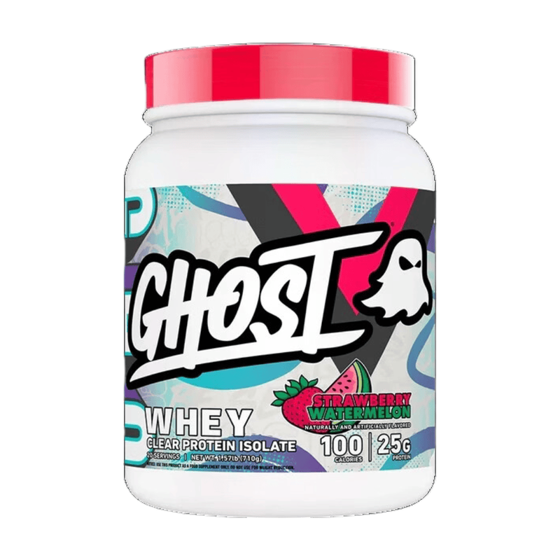 Ghost Clear Whey Aardbei Watermeloen 710 gram, 20 porties