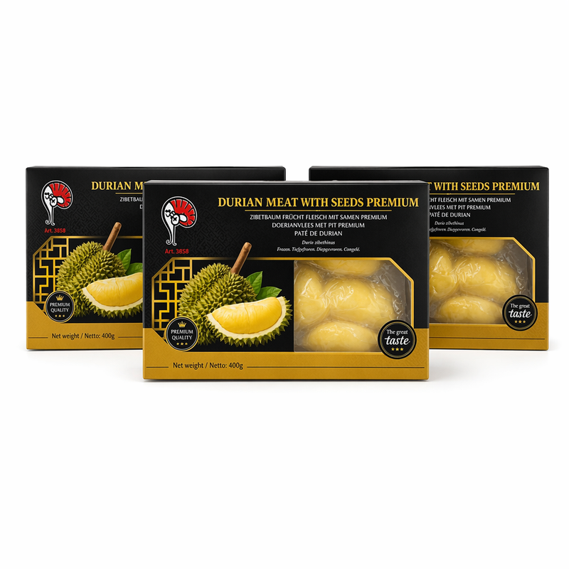 Diepvries durian – 3 x 400 g
