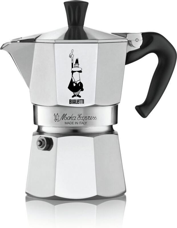Bialetti Moka pot - 4 kopjes, zilver