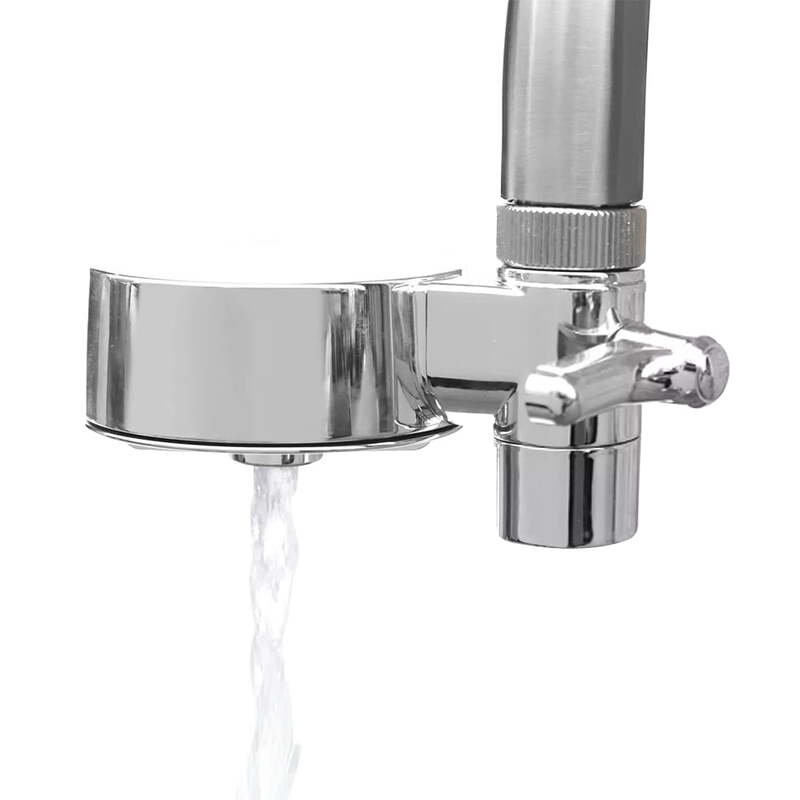 EcoPro Compact Tap Water Filter, 5-Stage Nanotechnology Water Filtration System, Chro