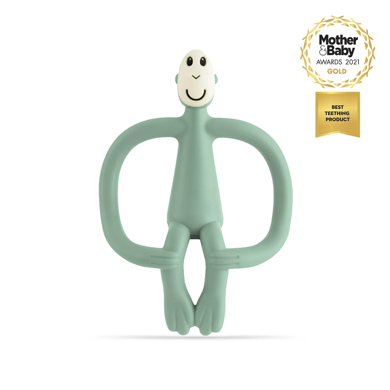 Original Monkey Teether 3+ Months Mint Green