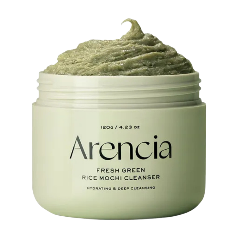 ARENCIA Nettoyant mochi de riz vert fraîcheur 120 g