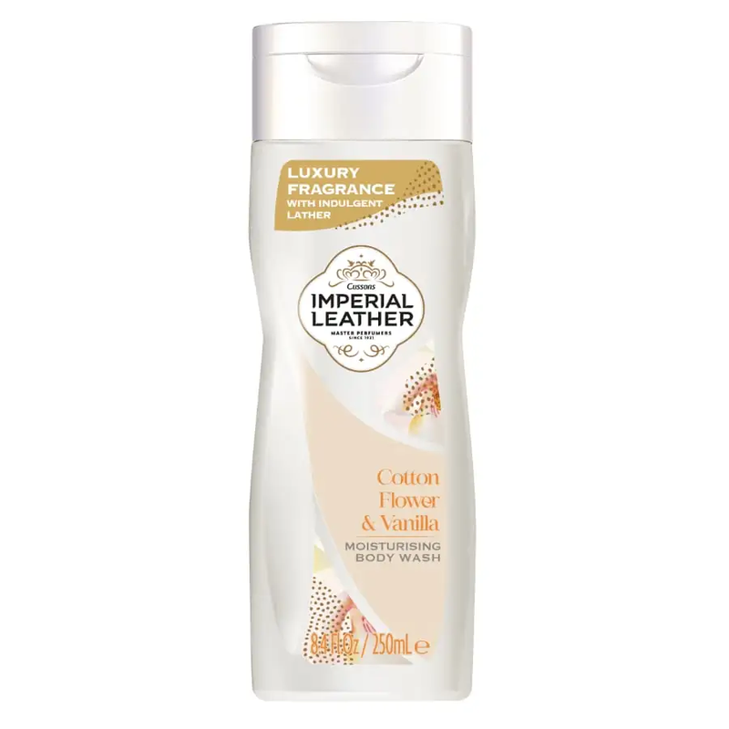 Cotton Flowers & Vanilla Moisturising Body Wash 250ml