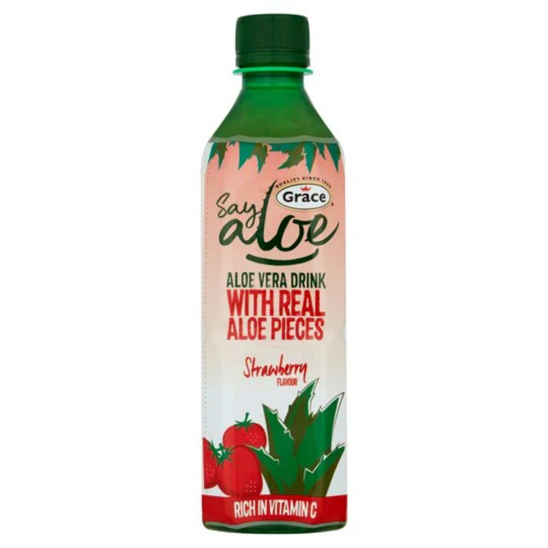 Strawberry Aloe Vera Drink 500Ml