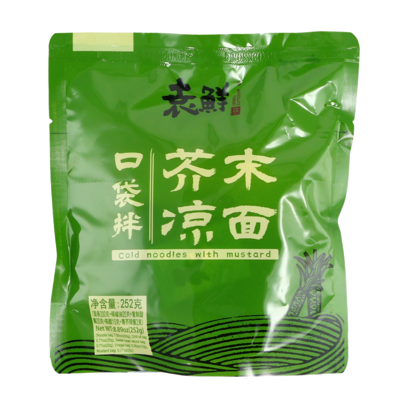 Pocket mix-mustard cold noodles 252g