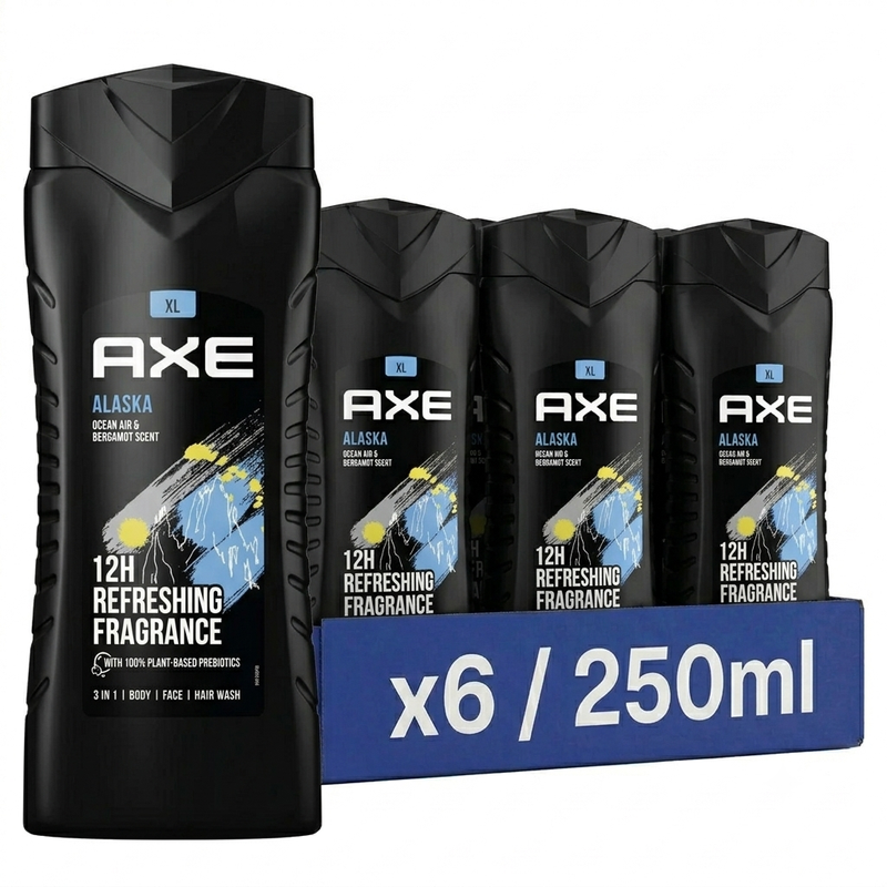 AXE douchegel - Alaska 250 ml (6-pack)