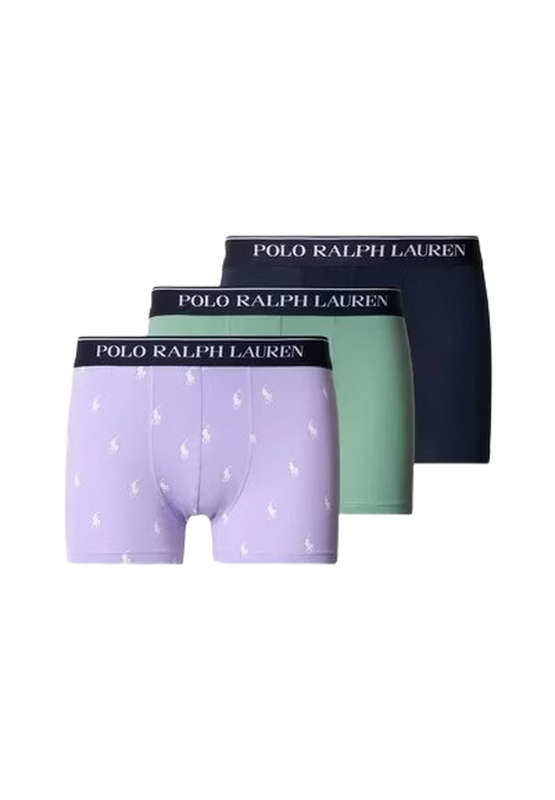 Classic Stretch-Cotton Trunk 3-Pack Navy/FD Mint/Lavender Aopp 714830299189