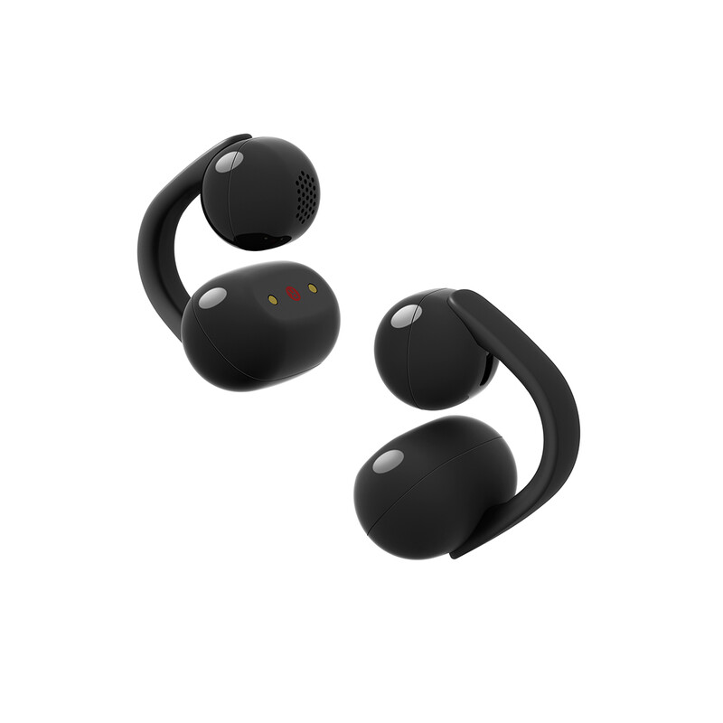 WFLC900 Wireless Clip Headphones - Black