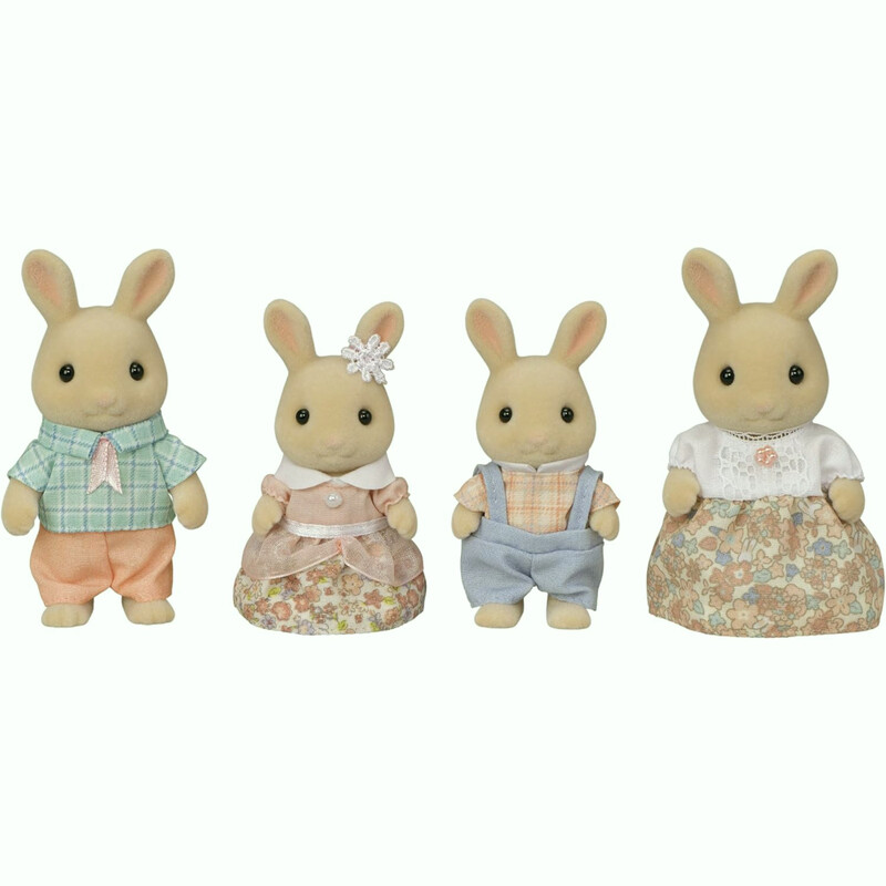 Sylvanian Families La famille Lapin Crème