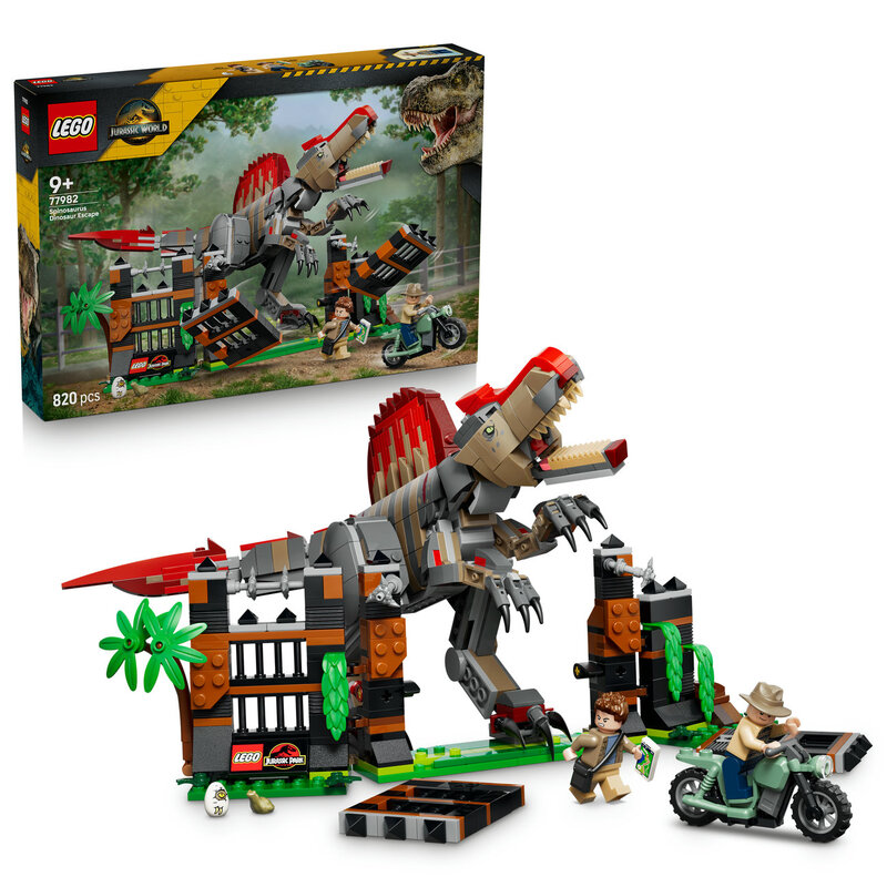 LEGO Jurassic World 77982 L’évasion du spinosaure