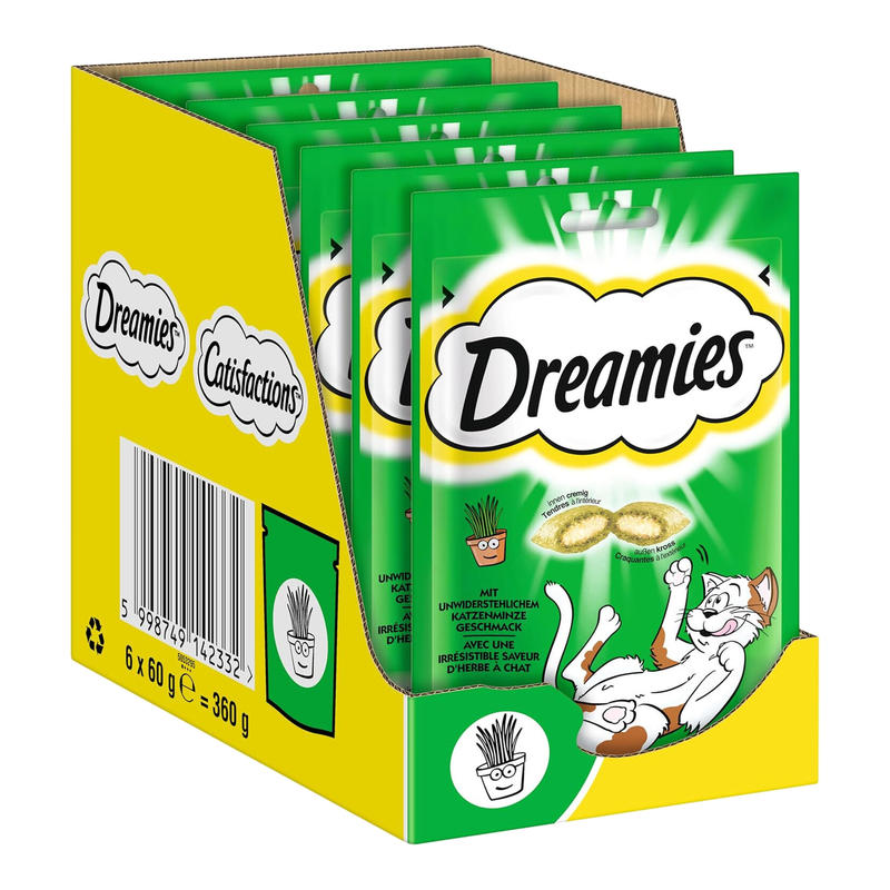 Dreamies mit Katzenminze 6 x 60 g