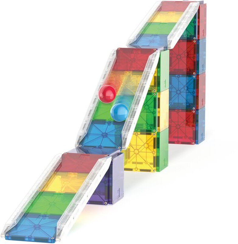 251090RR - MAGNA-TILES - Rail Racers Deluxe 90-delige set