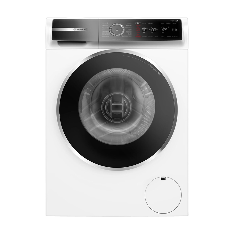 Bosch WGB2440BFG Serie 8 Wasmachine, 9 kg, 1400 rpm, Energieklasse A, NL/FR paneel, Wit