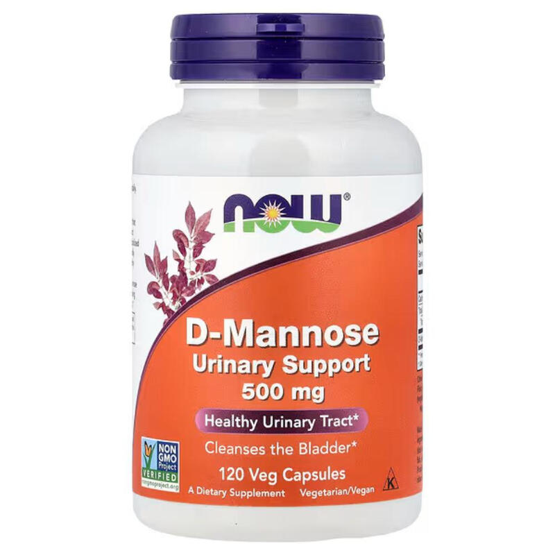D Mannose Urinary Health 500 mg - 120 Vegan Capsules
