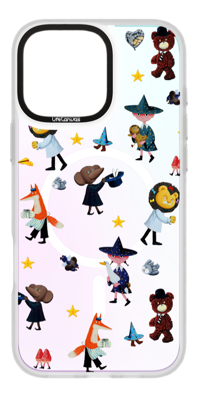 Canvas Series Magnetic Phone Case - iPhone16 Pro Max - Magic Academy