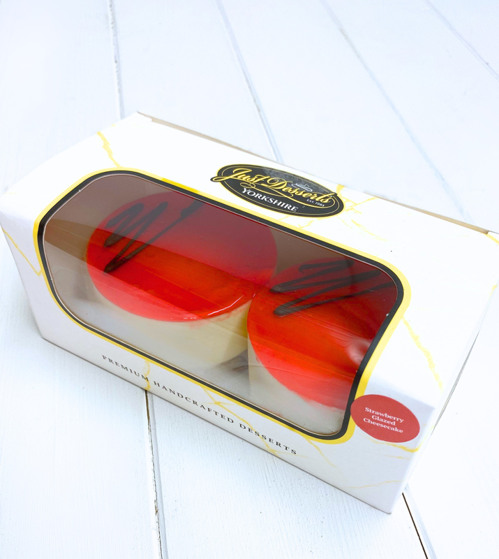 Just Desserts Strawberry Cheesecake Twin Pack