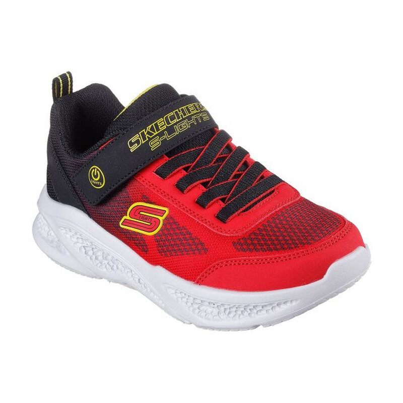 SKECHERS Meteor-Lights - Rouge Krendox/Noir