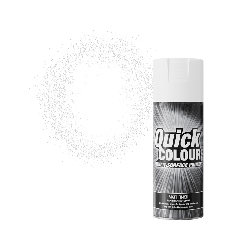 QUICK COLOUR PRIMER SPRAY WHITE 400ML