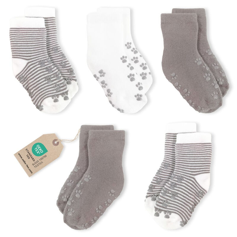 LaLoona Anti Rutsch Socken 5er Pack - Größe 19-20