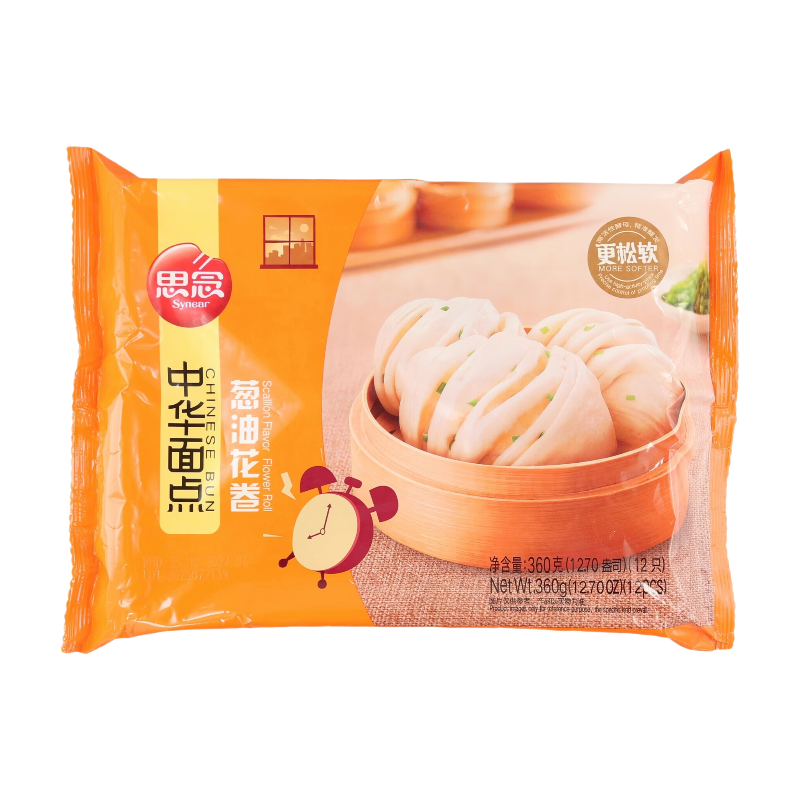 Scallion Flavor Flower Roll 360g