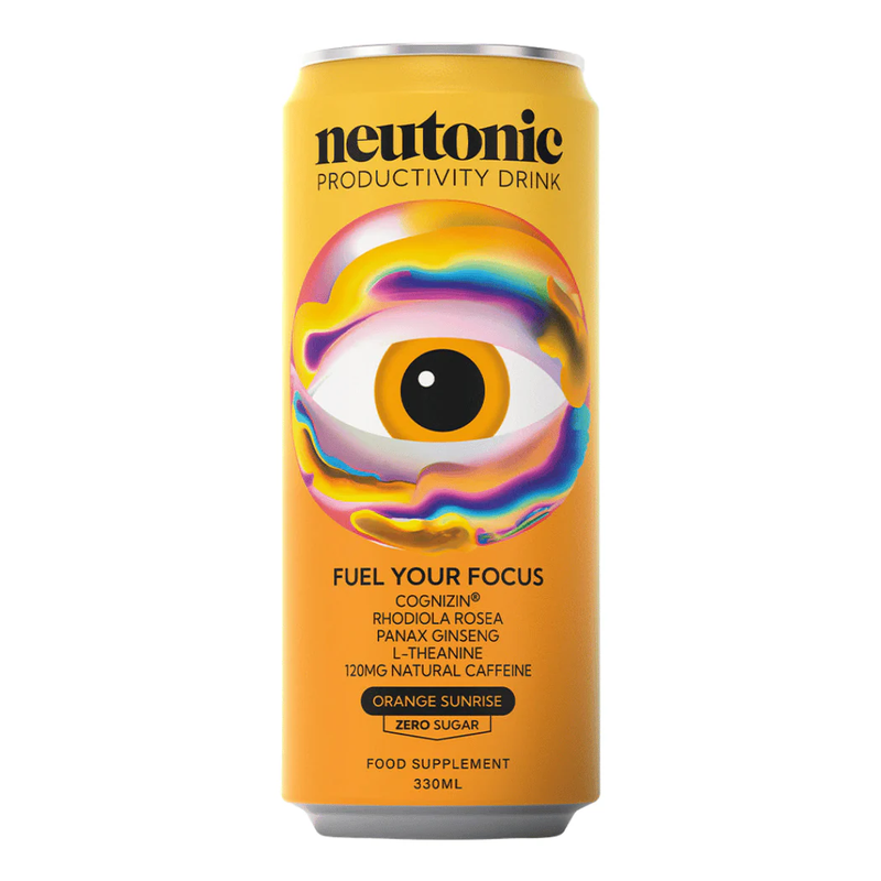 Neutonic Girls Orange Energy Drink Sunrise Flavour Focus Support - 330Ml