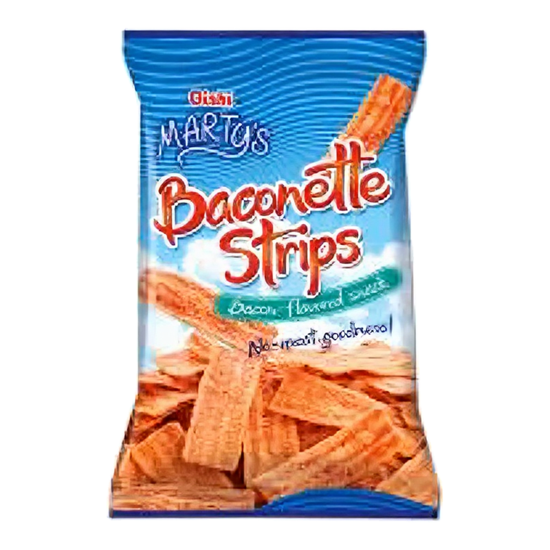 Oishi Marty's Baconette Strips met Baconsmaak 90 g