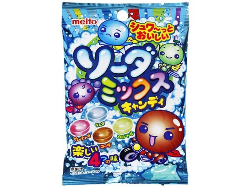 Meito Soda Mix Süßigkeiten 56 g