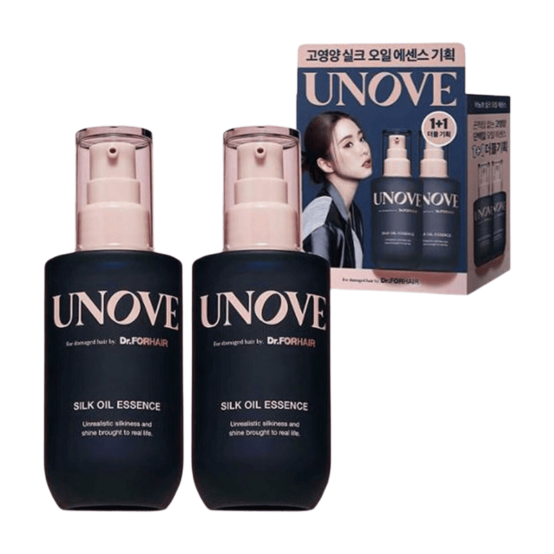Unove Silk Oil Essence Dubbelpak 2 x 70 ml