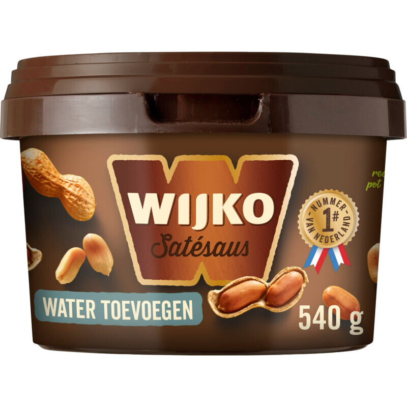 Wijko Geconcentreerde Satésaus - 540 g