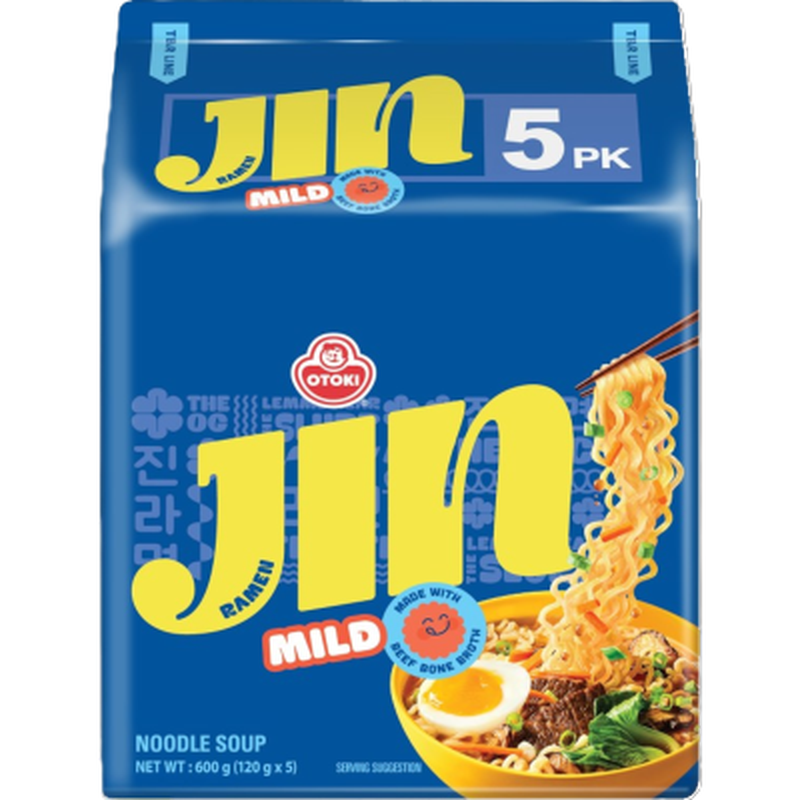 Jin Ramen Mild Multipack 120g*5
