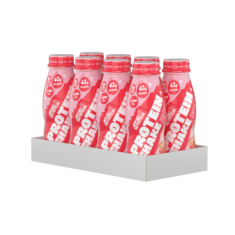Protein Shake Strawberry Cream - 8 x 500 ml