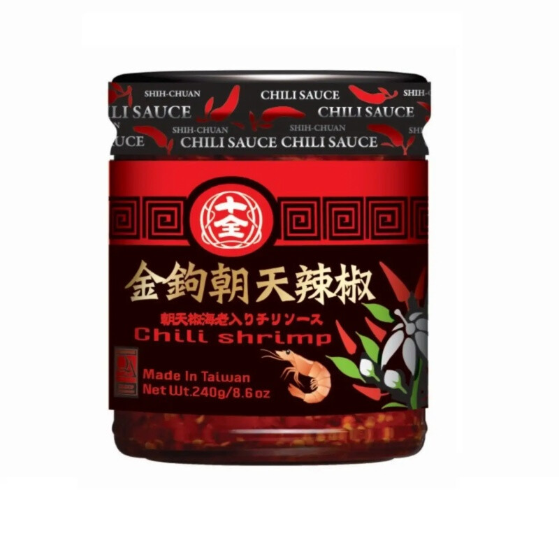 Shih Chuan Golden Hook Skyward Peppers 240G