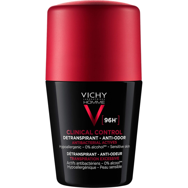 Vichy Homme Clinical Control 96H Anti-Transpirant Roll-On 50 Ml
