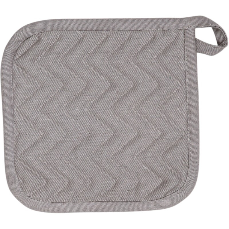 Pot Holder Love Colour 100% Cotton Slate Grey