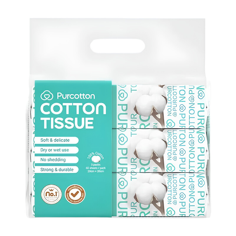 All-cotton Soft Towel 180 pulls 60 pulls*3 pack Family stock package Essential for mo