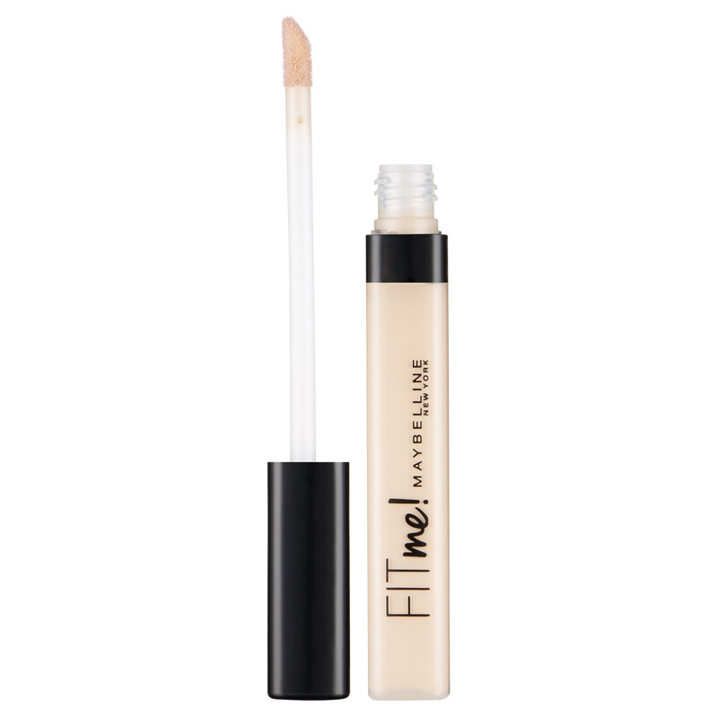 Maybelline Fit Me! Matte & Poreless Concealer, Full Coverage Liquid Makeup, Ultra-Blendable, Shade 05 Ivory