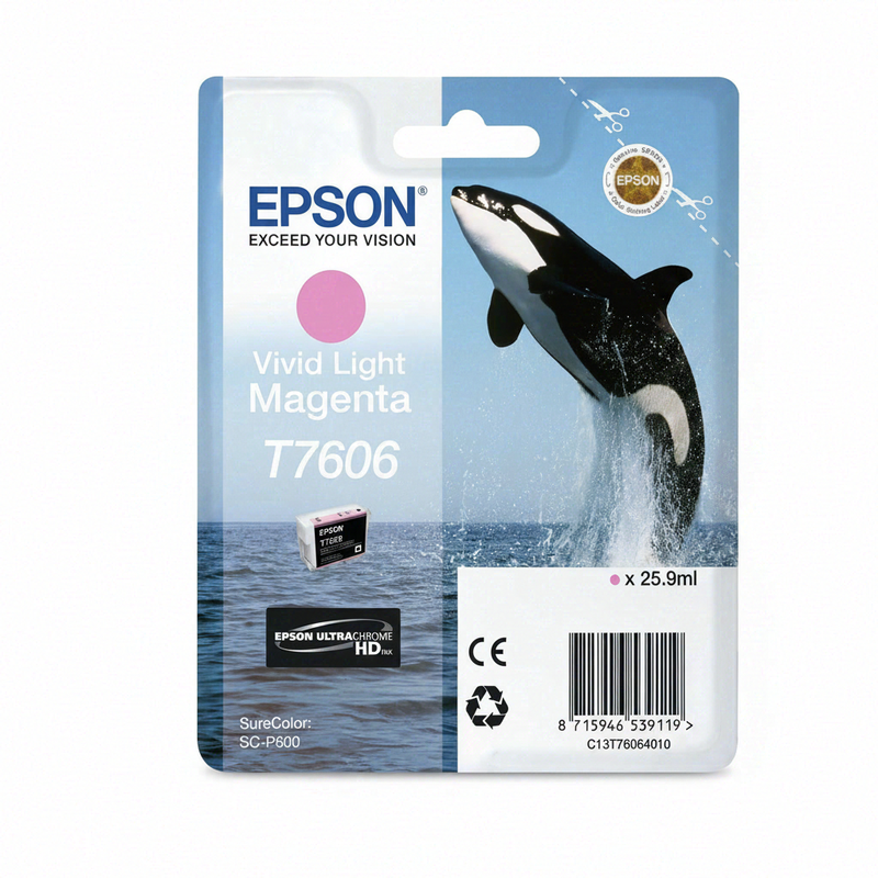 Epson C13T76064N10 inktcartridge 1 stuk origineel lichtmagenta