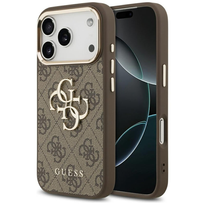 Coque Guess 4G & Big Strass Logo pour iPhone 17 Pro Max / 18 Pro Max